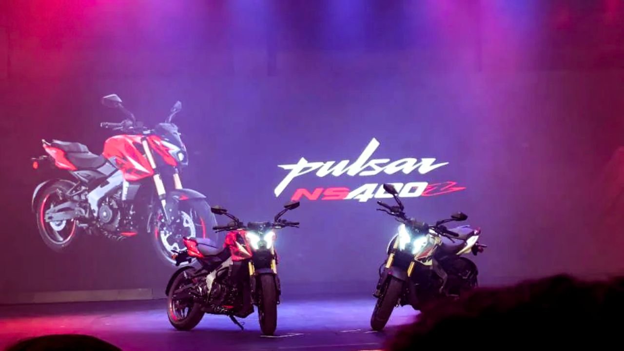 2025 Bajaj Pulsar NS400Z Upgraded