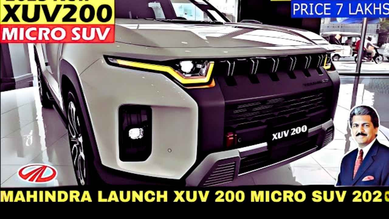 Mahindra XUV 200 Coming June 2025